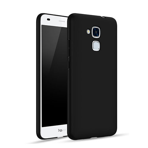 Hard Rigid Plastic Matte Finish Snap On Case for Huawei GR5 Mini Black