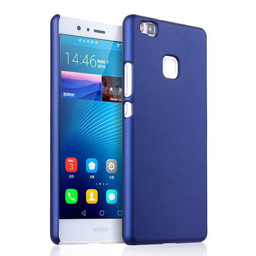 Hard Rigid Plastic Matte Finish Snap On Case for Huawei P9 Lite Blue