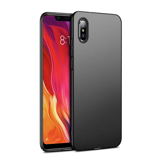 Hard Rigid Plastic Matte Finish Snap On Case for Xiaomi Mi 8 Explorer Black