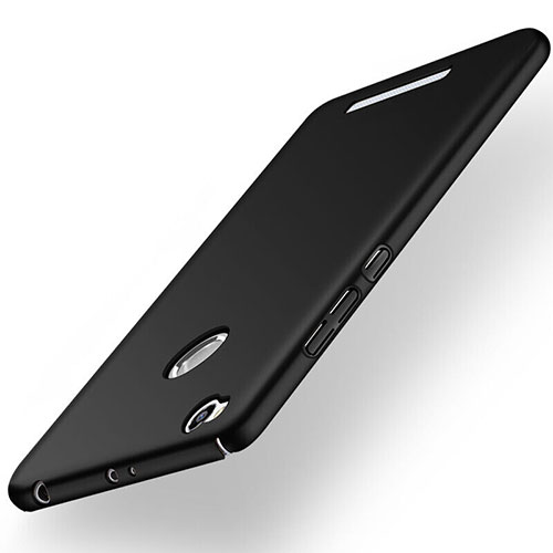 Hard Rigid Plastic Matte Finish Snap On Case for Xiaomi Redmi 3X Black