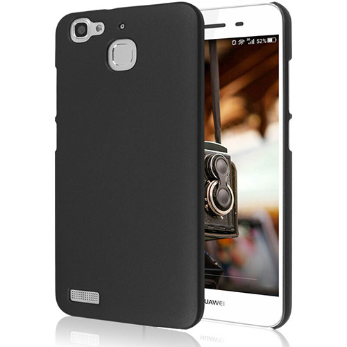 Hard Rigid Plastic Matte Finish Snap On Case M02 for Huawei G8 Mini Black