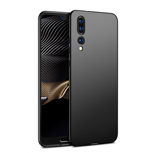 Hard Rigid Plastic Matte Finish Snap On Case M02 for Huawei P20 Pro Black