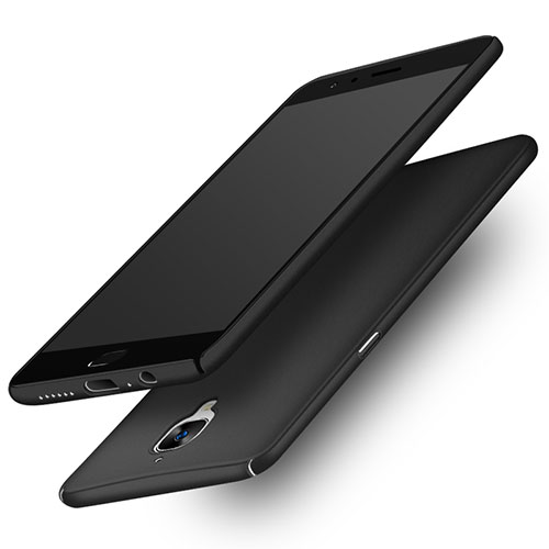 Hard Rigid Plastic Matte Finish Snap On Case M02 for OnePlus 3 Black