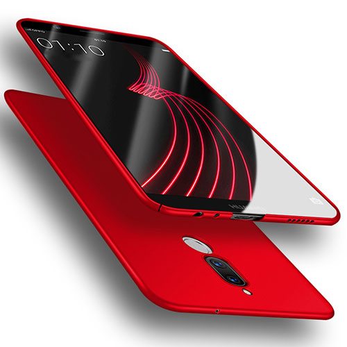 Hard Rigid Plastic Matte Finish Snap On Case M03 for Huawei Rhone Red