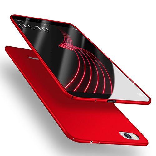 Hard Rigid Plastic Matte Finish Snap On Case M03 for Xiaomi Mi 4C Red