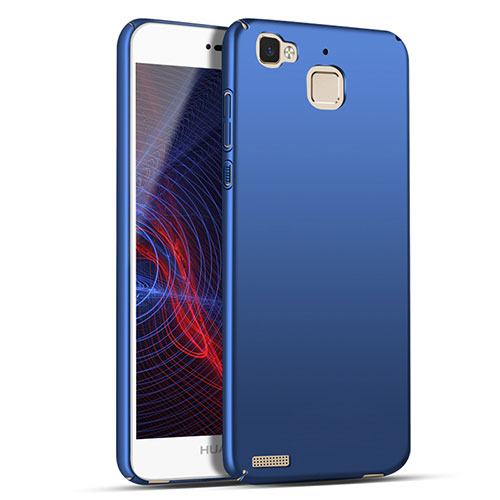 Hard Rigid Plastic Matte Finish Snap On Case M04 for Huawei G8 Mini Blue