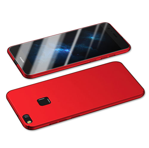 Hard Rigid Plastic Matte Finish Snap On Case M05 for Huawei Honor 8 Lite Red