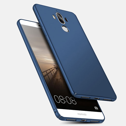 Hard Rigid Plastic Matte Finish Snap On Case M05 for Huawei Mate 9 Blue