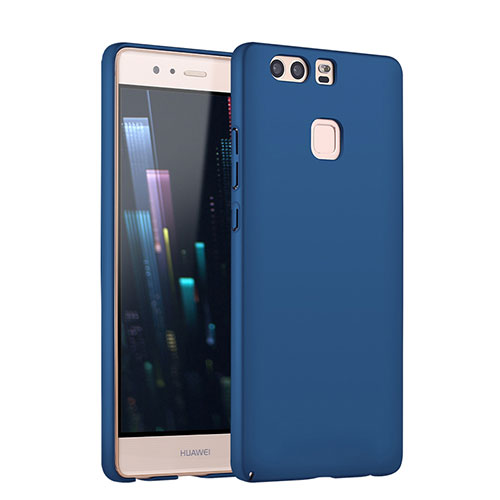 Hard Rigid Plastic Matte Finish Snap On Case M08 for Huawei P9 Blue
