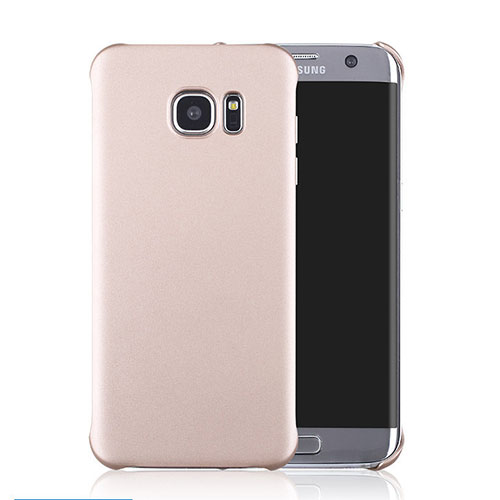 Hard Rigid Plastic Matte Finish Snap On Case M12 for Samsung Galaxy S7 Edge G935F Black