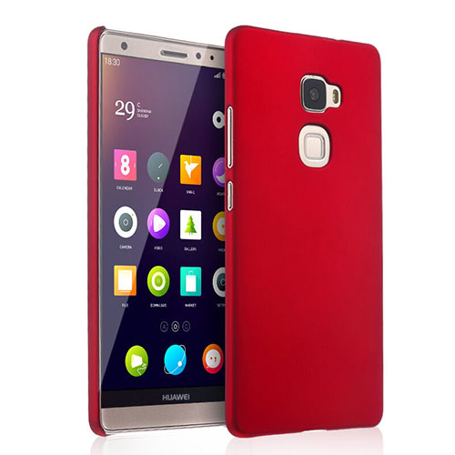 Hard Rigid Plastic Matte Finish Snap On Cover for Huawei Mate S Red