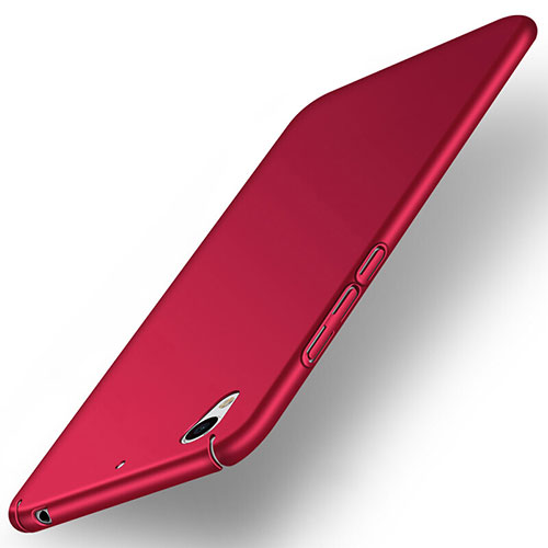 Hard Rigid Plastic Matte Finish Snap On Cover for Huawei Y6 II 5 5 Red