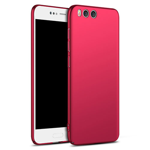 Hard Rigid Plastic Matte Finish Snap On Cover for Xiaomi Mi Note 3 Red