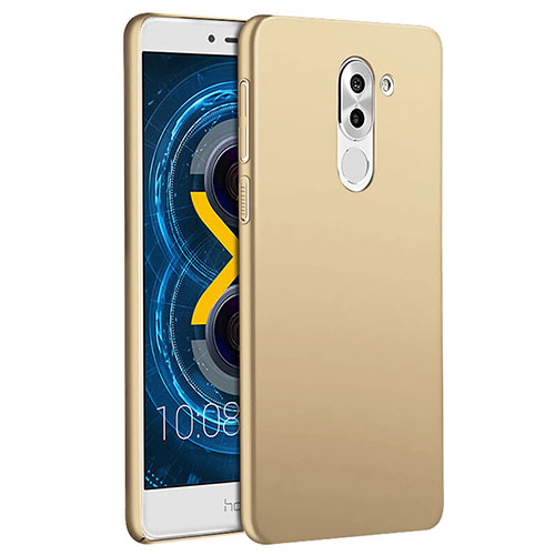 Hard Rigid Plastic Matte Finish Snap On Cover M01 for Huawei Honor 6X Gold