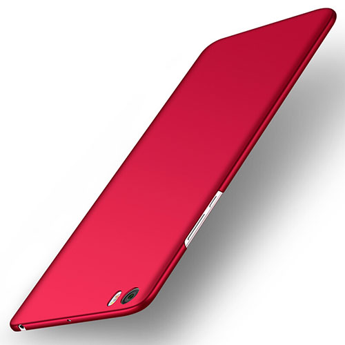 Hard Rigid Plastic Matte Finish Snap On Cover M01 for Xiaomi Mi Note Red