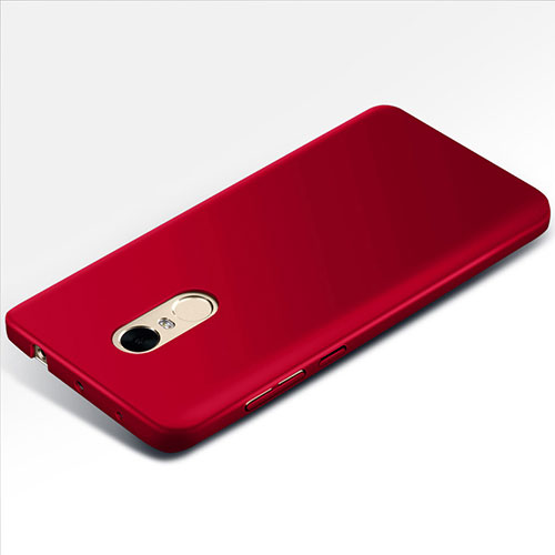 Hard Rigid Plastic Matte Finish Snap On Cover M01 for Xiaomi Redmi Note 4 Red