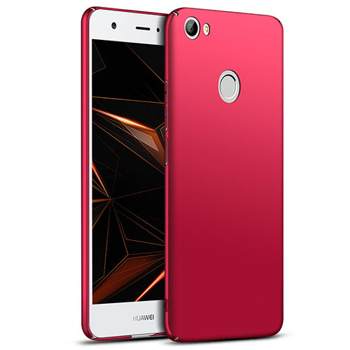 Hard Rigid Plastic Matte Finish Snap On Cover M03 for Huawei Nova Red