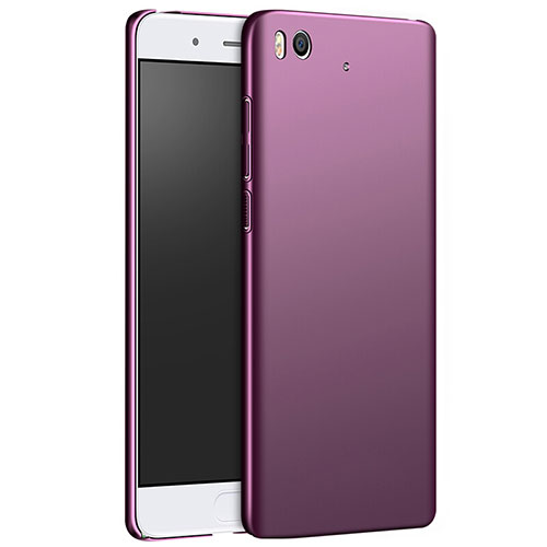 Hard Rigid Plastic Matte Finish Snap On Cover M03 for Xiaomi Mi 5S 4G Purple