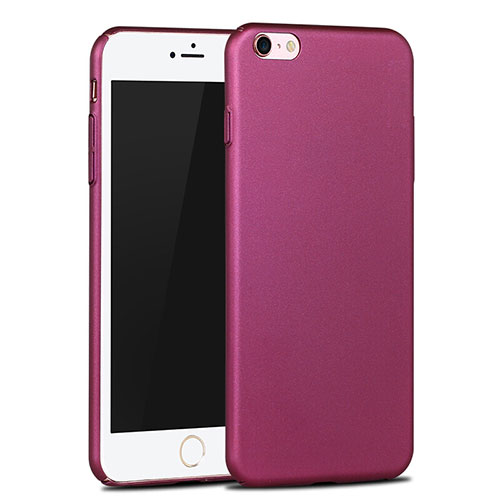 Hard Rigid Plastic Matte Finish Snap On Cover P04 for Apple iPhone 6 Purple