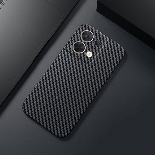 Hard Rigid Plastic Matte Finish Twill Snap On Case Cover for Xiaomi Redmi Note 13 5G Black