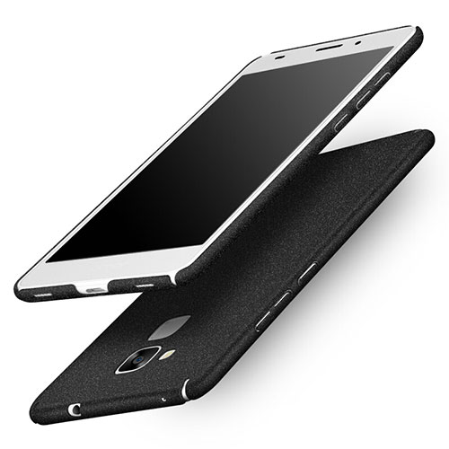 Hard Rigid Plastic Quicksand Cover for Huawei Honor 5C Black