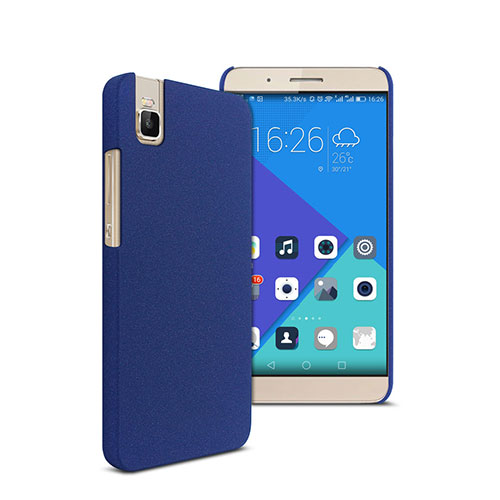 Hard Rigid Plastic Quicksand Cover for Huawei Honor 7i shot X Blue