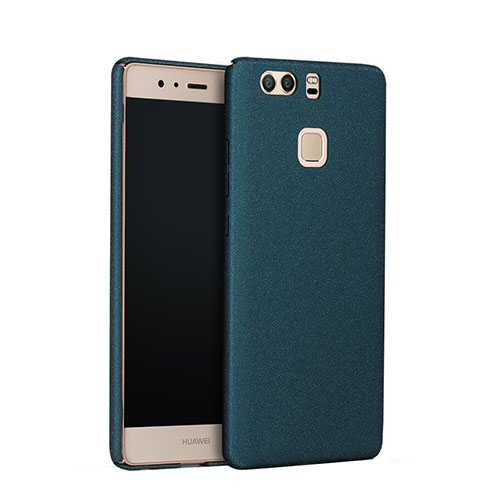 Hard Rigid Plastic Quicksand Cover for Huawei P9 Plus Green