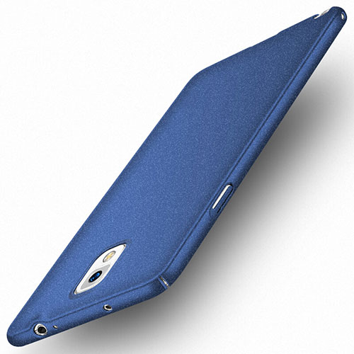 Hard Rigid Plastic Quicksand Cover for Samsung Galaxy Note 3 N9000 Blue