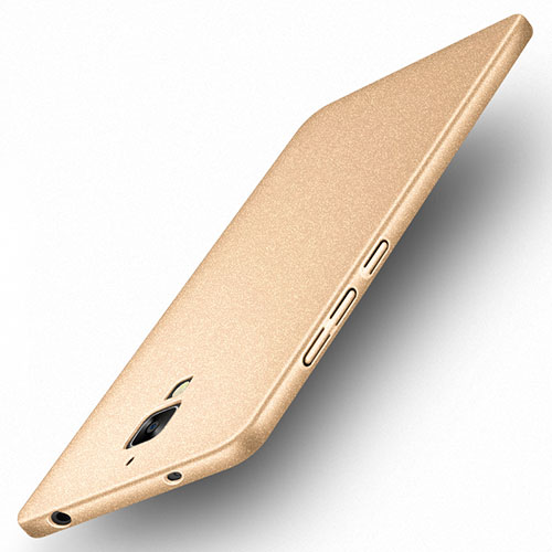 Hard Rigid Plastic Quicksand Cover for Xiaomi Mi 4 Gold