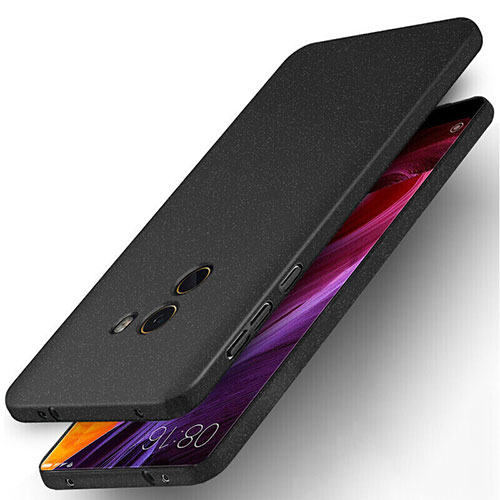 Hard Rigid Plastic Quicksand Cover for Xiaomi Mi Mix Black