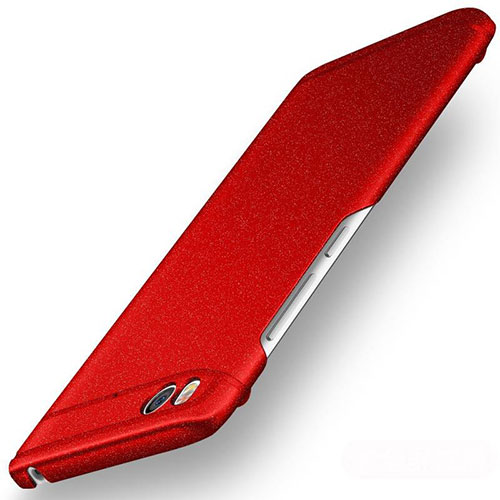 Hard Rigid Plastic Quicksand Cover Q01 for Xiaomi Mi 5S Red