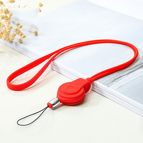 Lanyard Cell Phone Strap Universal K05 Red