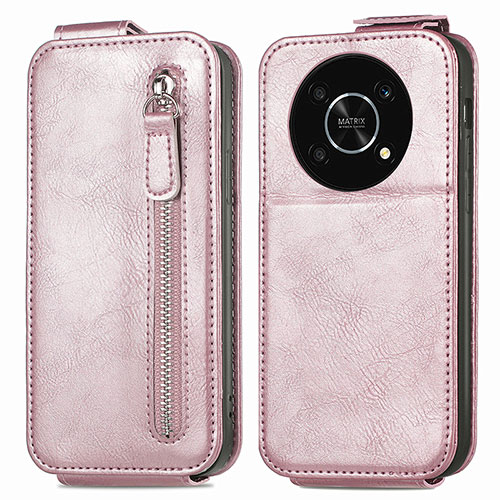 Leather Case Flip Cover Vertical for Huawei Enjoy 50 Pro Rose Gold