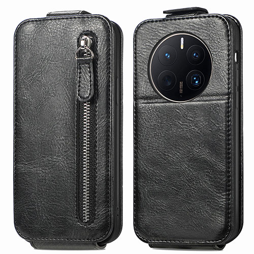 Leather Case Flip Cover Vertical for Huawei Mate 50 Pro Black