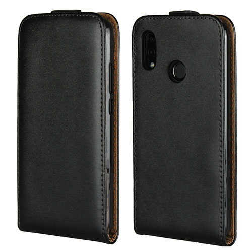 Leather Case Flip Cover Vertical for Huawei Nova 3e Black