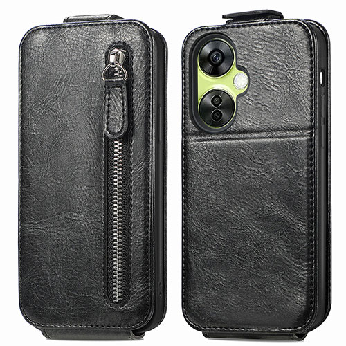 Leather Case Flip Cover Vertical for OnePlus Nord CE 3 5G Black