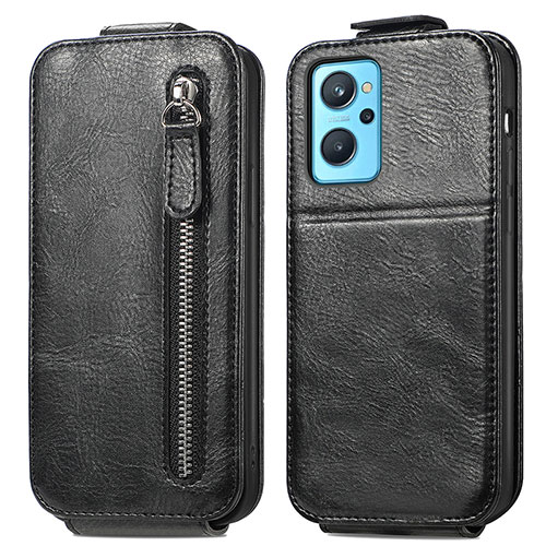 Leather Case Flip Cover Vertical for Oppo K10 4G Black