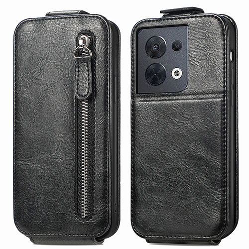 Leather Case Flip Cover Vertical for Xiaomi Redmi Note 13 5G Black