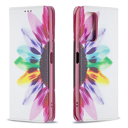 Leather Case Stands Fashionable Pattern Flip Cover Holder B05F for Xiaomi Redmi Note 10 Pro Max Mixed