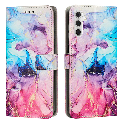Leather Case Stands Fashionable Pattern Flip Cover Holder Y01X for Samsung Galaxy A13 5G Mixed