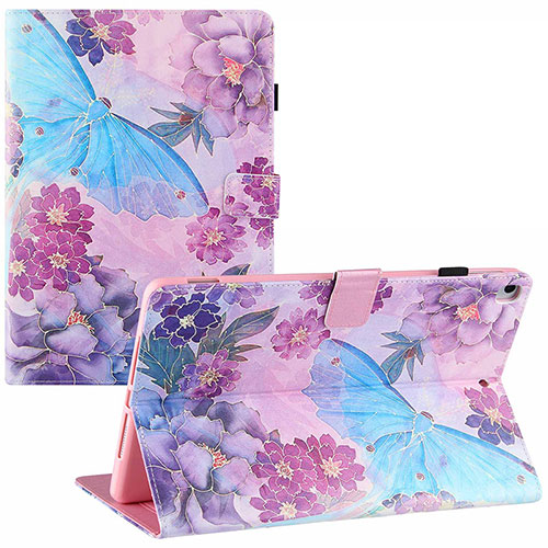 Leather Case Stands Fashionable Pattern Flip Cover Holder Y02B for Apple iPad 10.2 (2019) Mixed