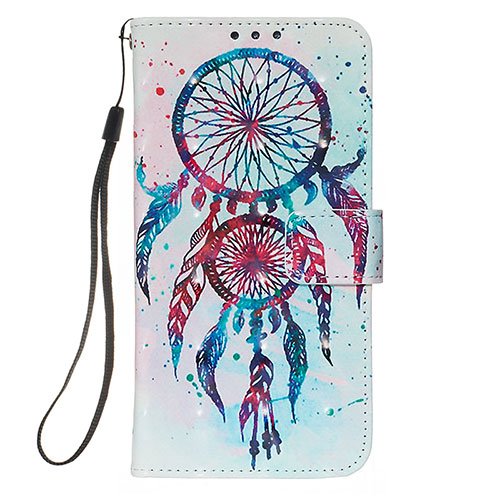 Leather Case Stands Fashionable Pattern Flip Cover Holder Y03B for Samsung Galaxy A01 SM-A015 Mixed