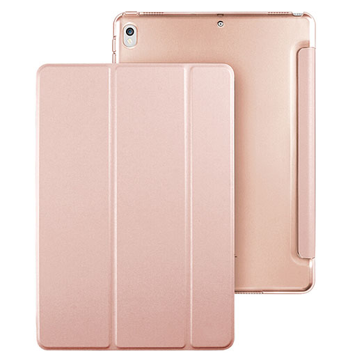 Leather Case Stands Flip Cover for Apple iPad Pro 10.5 Rose Gold