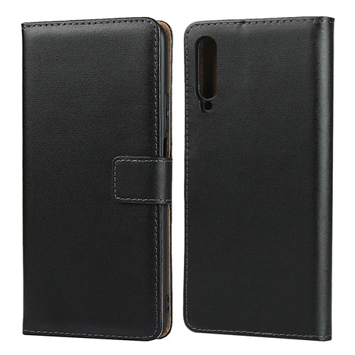 Leather Case Stands Flip Cover for Huawei Honor 9X Pro Black