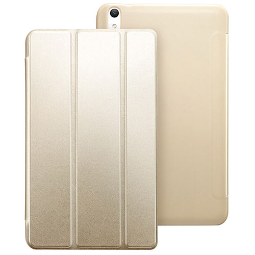 Leather Case Stands Flip Cover for Huawei MediaPad T2 8.0 Pro Gold