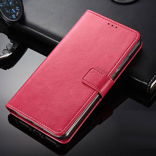 Leather Case Stands Flip Cover for Nokia 9 PureView Red