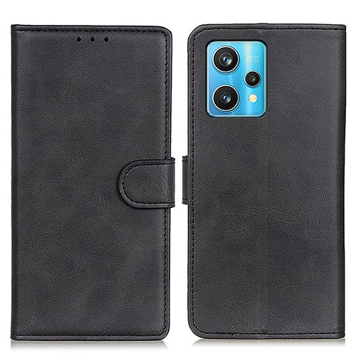 Leather Case Stands Flip Cover Holder A05D for Realme 9 Pro+ Plus 5G Black