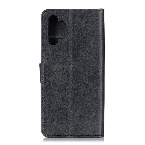 Leather Case Stands Flip Cover Holder A05D for Samsung Galaxy A32 5G Black