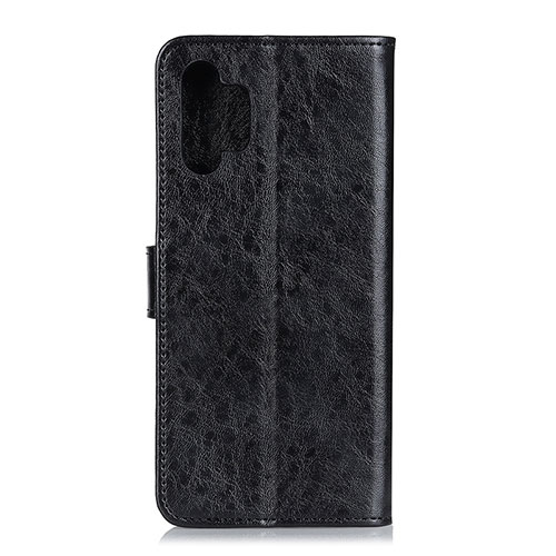 Leather Case Stands Flip Cover Holder A07D for Samsung Galaxy A32 5G Black