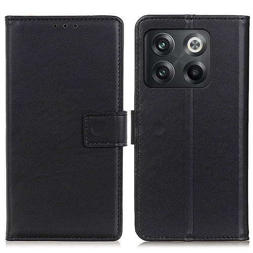 Leather Case Stands Flip Cover Holder A08D for OnePlus Ace Pro 5G Black